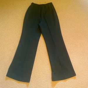 Forest green vintage suit pants, size 6